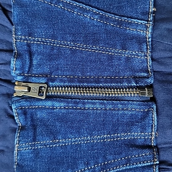 NWT Banana Republic cropped denim corset, size 12 - Picture 7 of 16